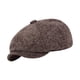 thumbnail image 3 of Sombrero Vendedor De Periódicos Gorra De Clásica Otoño Tweed Sombrero Sombreros Hombres Británicos Planos Marrón jinwen Sombrero de boina, 3 of 8