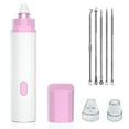 thumbnail image 1 of TFixol Pink Blackhead Remover Vacuum Tool Kit for Deep Pore Cleansing, Battery Not Included, 1 of 6