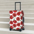 thumbnail image 3 of Wukai Hand Drawn Tomatoes Elastic Luggage Cover: Personalized Protection for Your Suitcase - Fits 19~29-inch, Washable & Durable Travel Companion-Medium, 3 of 8