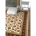 thumbnail image 3 of Infinity Home 549324 Barclay Sarouk 3 ft. 11 in. x 5 ft. 3 in. Rectangular Area Rug in Ivory, 3 of 5