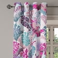 thumbnail image 3 of Ambesonne Grommet Curtain, , 50"x108", Magenta Cadet Blue Plum, 3 of 5