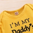 thumbnail image 4 of HESHENG Newborn Infant Baby Girls Clothes Summer Short Sleeve Romper Sunflower Shorts Pants Outfits Set Yellow 0-3 Months, 4 of 8