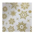 thumbnail image 1 of Decoración autoadhesiva con copos de nieve para el hogar y la oficina, glamuroso invierno dorado, 1 of 4