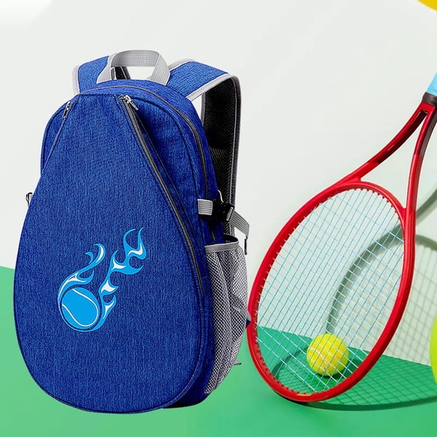 Mochila de tenis Cola Bolsa de tenis de gran capacidad Azul oscuro