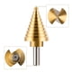 thumbnail image 4 of Juego de Brocas Escalonadas ZELCAN HSS con Revestimiento de Titanio, 50 Medidas con Estuche, 4 of 6