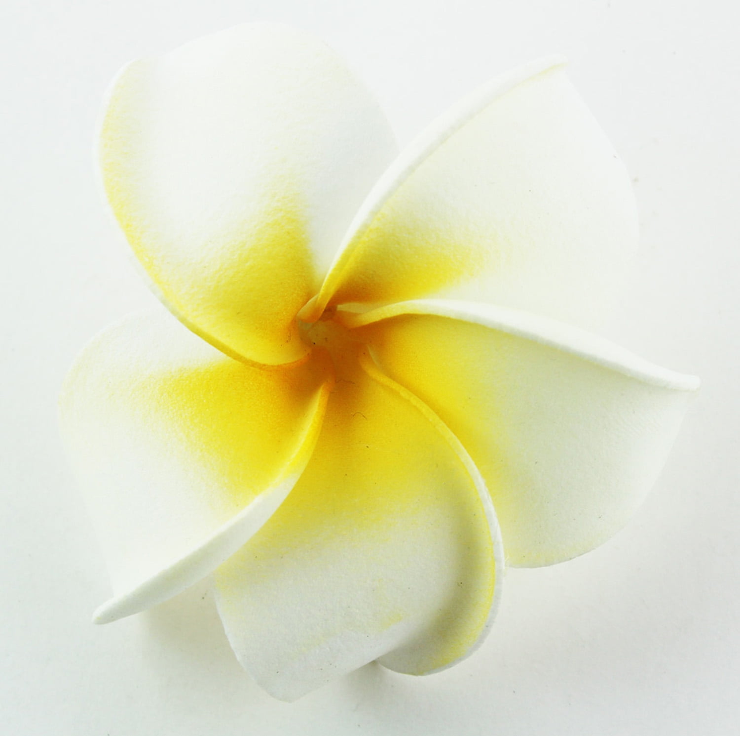Hawaiian Flower Hair Clip Tropical Flower Summer Hair Accessory (White Yellow) Hawaiian Flower Hair Clip Tropical Flower Summer Hair Accessory (White Yellow)