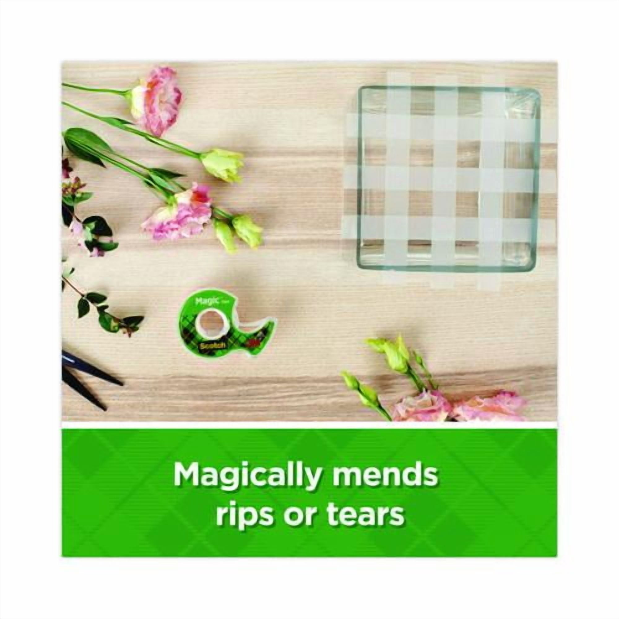 Magic Tape Refill, 1" Core, 0.75" x 36 yds, Clear, 12/Pack | Bundle of 2