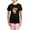 With Pink Camo Pant, variant on CafePress - Fiesta Pug Women's Dark Pajamas - Women's Short Sleeve Print T-Shirt and Pants Dark Cotton Pajama Set