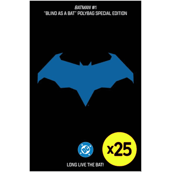 Collectible Batman #1 Blind As A Bat Blind Bag Special Limited Edition 2025 Bundle of 25 Comics DC Comics