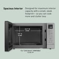 thumbnail image 4 of Compact Microwave Oven with 1200W Power, Sensor Cooking, Popcorn Button, Quick 30Sec & Turbo Defrost, 1.2 cu.ft, Stainless Steel, 4 of 10