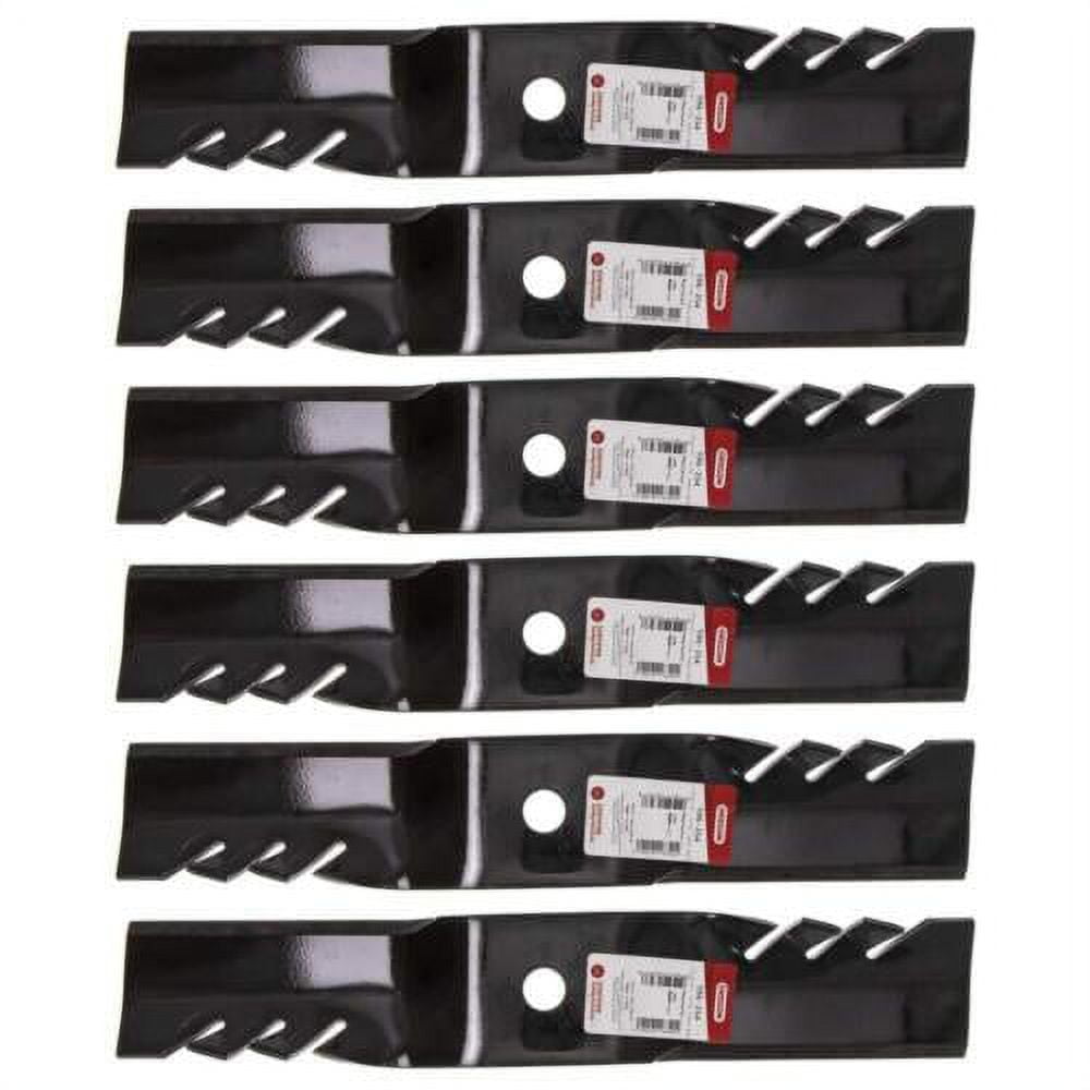 Oregon 396-730 6 Pack Gator G6 Blades Replacement for John Deere