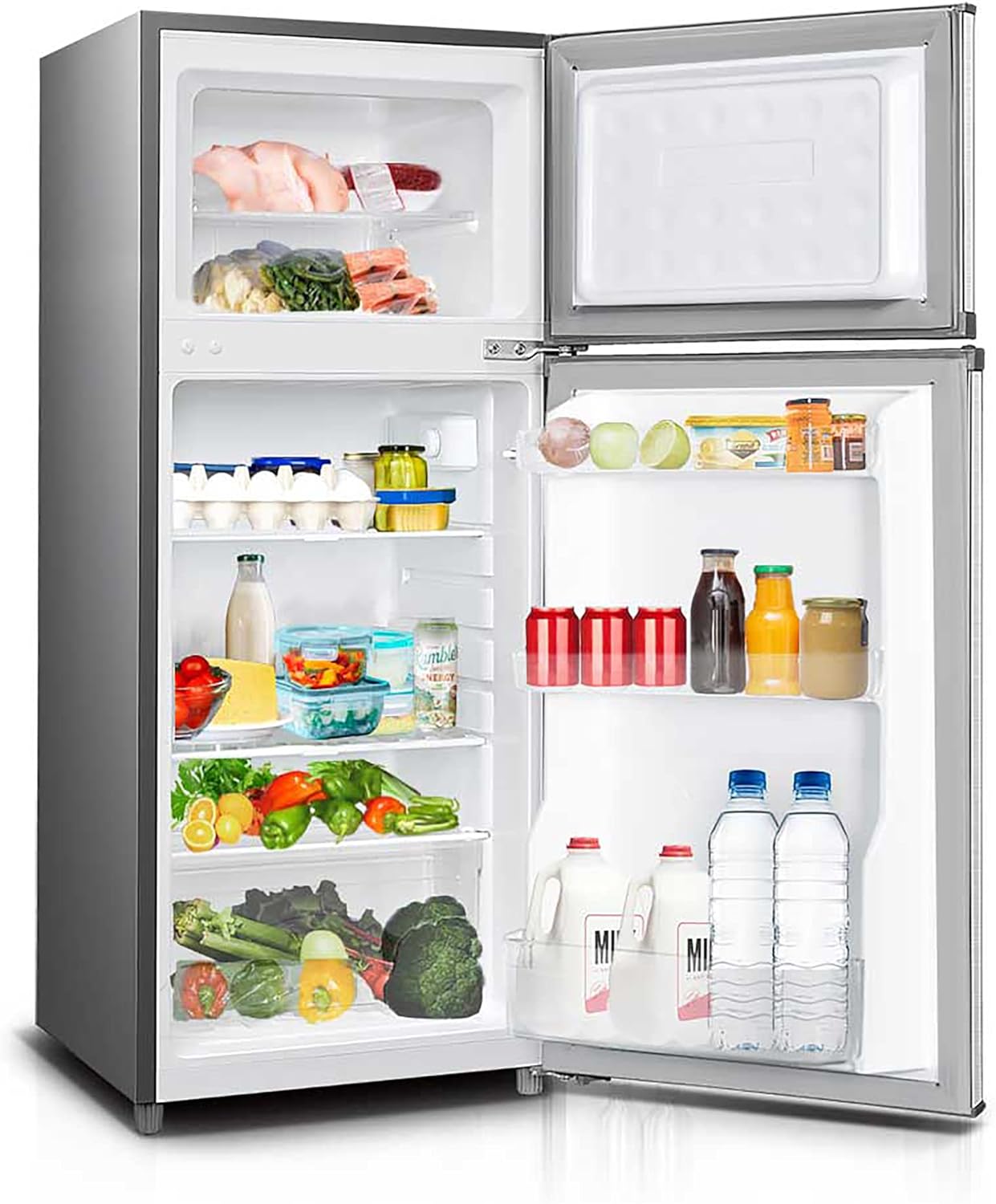2-Gig RC-2450SLG 4.5 cu. ft. Compact Mini Refrigerator with Top Mount Freezer - image 4 of 5