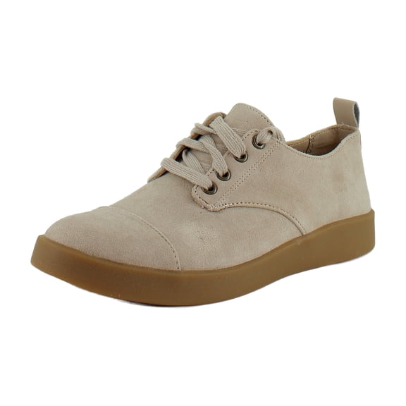 Vionic Eden Women's Fashion Sneakers Lucid Beige Suede Size 6 M