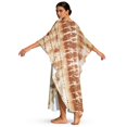 thumbnail image 3 of DISNIMO Tie Dye Print Kaftan Dress for Women Plus Size V Neck Swimsuit Cover up Casual Loose Bathing Suit Cover Batwing Sleeve Caftan Dresses Soft Loungewear, 3 of 7
