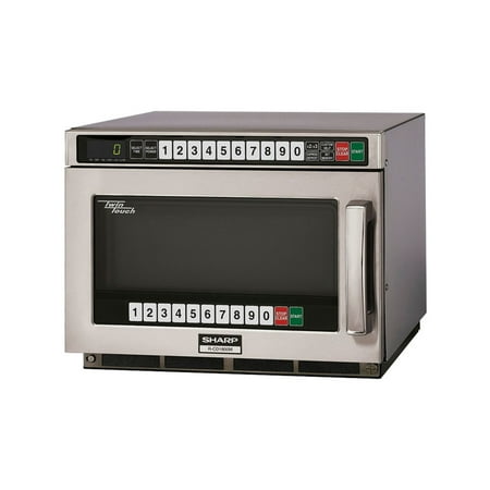 1800w TwinTouch™ Commercial Microwave w/ Touch Pad - 208-230v