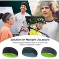 thumbnail image 2 of Paquete de 3 diademas deportivas, diadema antideslizante, diadema, banda para el sudor elástica que absorbe la humedad oso de fresa Hogar, 2 of 4
