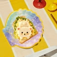 thumbnail image 6 of YiJuHui 20pcs Seashell Party Plates Premium Disposable Dinnerware for Birthday Beach Themed Events 7in, 6 of 6