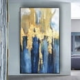 thumbnail image 2 of Handmade Textured Acrylic Textured 100% Hand Painted Oil Painting Wall Decor Abstract Geometry Wall Art Picture Living Room Porch, 2 of 5
