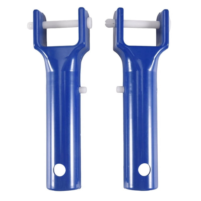 Manijas de Cabeza de Aspiradora de Piscina Accesorios de Repuesto para Herramientas de Limpieza de Piscinas con Clip en Forma de V Paquete de 2