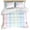 Multicolor, variant on 3 Piece Blue Pink Plaid Duvet Cover Set Full Size,Microfiber Comforter/Quilt Cover with Corner Ties and 2 Pillowcases,Pastel Green White Buffalo Patchwork All Season Soft Bedding with Zipper Closure