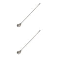 thumbnail image 3 of Cateissary Cuchara de barra de acero inoxidable con mango largo Patrón agitador Cucharas mezcladoras Utensilios para bar torcidos Cocina Tipo de Tipo 3 2Conjunto, 3 of 6