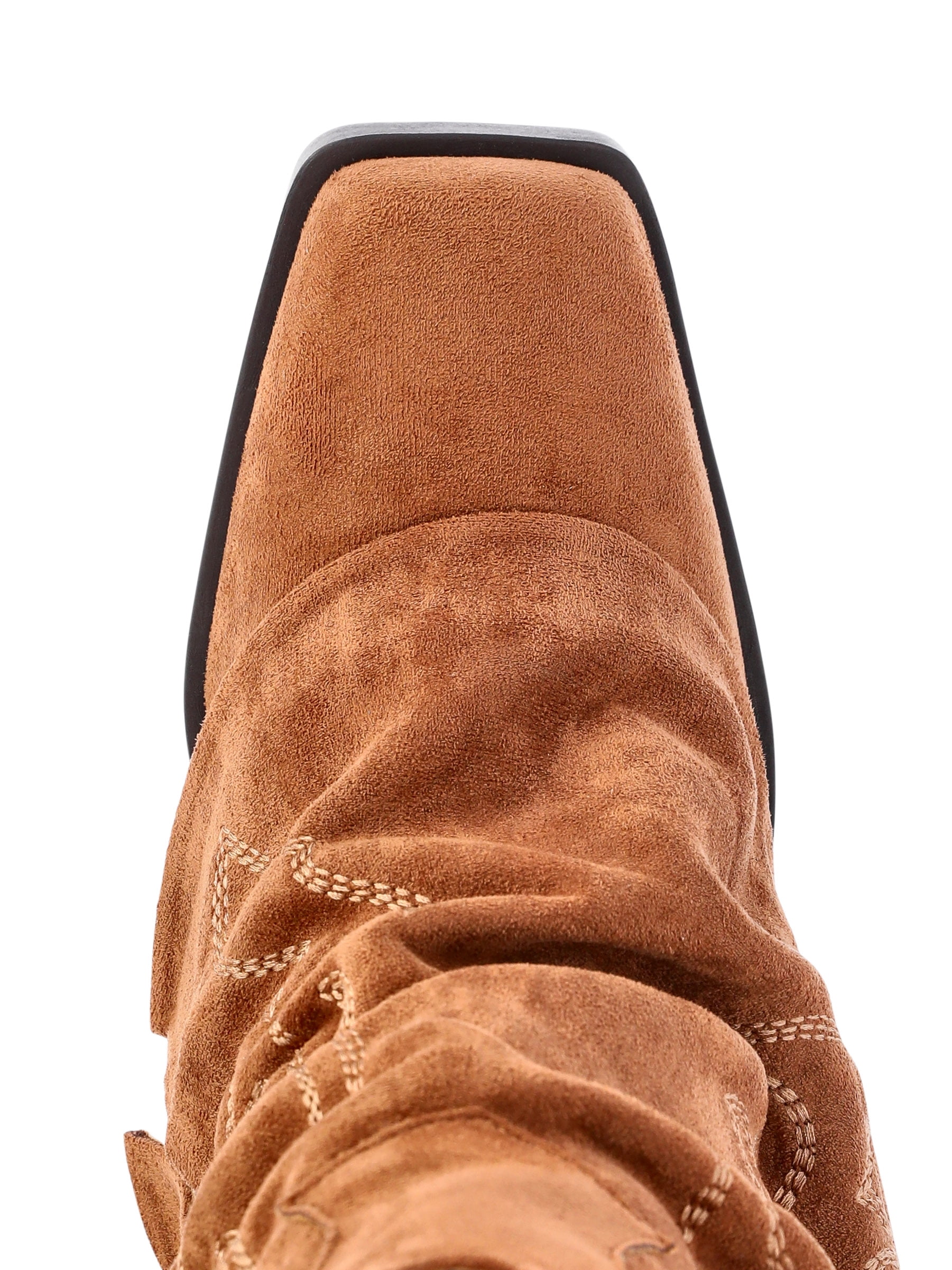No Boundaries Women's Foldover Western Boots