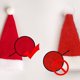 thumbnail image 2 of 10 Pieces Mini Santa Hat Christmas Decor Home Xmas Gift Present Decoration, 2 of 2