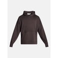 thumbnail image 5 of No Boundaries Boxy Fit Oversized Fleece Hoodie with Long Sleeves, Men's XS-4XLT, 5 of 5