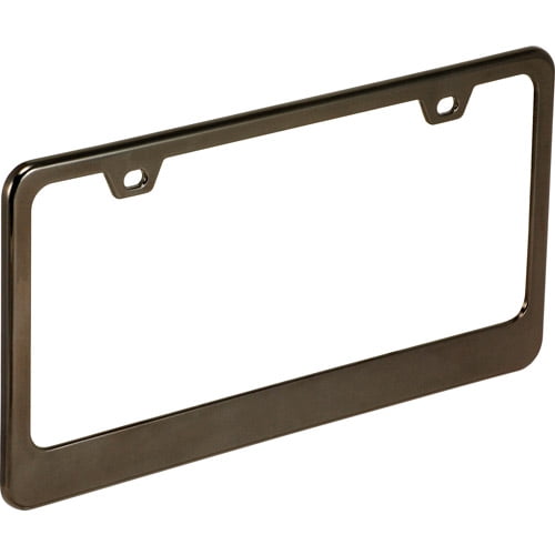 Bell Dealer Classic Black Nickel License Plate Frame