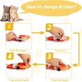 thumbnail image 3 of Juguete para gatos, juguetes electrónicos para peces para gatos, peces para gatos que se mueven con hierba gatera, juguete interactivo para gatitos, juguete para gatos recargable por USB, juguete, 3 of 5