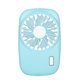 thumbnail image 4 of Bewildely ventilador USB portátil de 1 pieza, ventiladores de aire acondicionado plegables, ventilador de refrigeración de mano, ventilador Electrodomésticos azul Bewildely HA6345-03B, 4 of 6