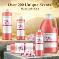 thumbnail image 2 of Japanese Cherry Blossom Fragrance Oil 4 fl. oz. Scented Oil for DIY Soap Making, Candles, Bath Bombs, Body Butters. Used in Aromatherapy Diffusers, Burners and Warmers. Add to Lotions and Creams., 2 of 9