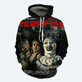thumbnail image 4 of Sudadera con capucha para hombre de otoño e invierno con estampado 3D de película de terror, suéter con patrón de terror, moda urbana, hip-hop, sudaderas casuales para hombre, 4 of 5