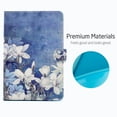 thumbnail image 3 of iPad Air 3 Case, iPad Pro 10.5 Inch Case, Allytech PU Leather Slim Fit Folding Stand Smart Cover Auto Sleep Wake Full Protective Shockproof Cards Pocket Wallet Case for Apple iPad Pro 10.5",Mangnolia, 3 of 6