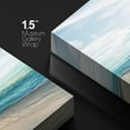 thumbnail image 4 of wall26 Canvas Print Wall Art Peaceful Sunny Beach Day with Birds in Sky Nature Wilderness Photography Modern Art Rustic Scenic Colorful Multicolor for Living Room, Bedroom, Office - 12"x18", 4 of 5