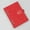 Red, variant on Refillable Notebook Leather Journal for Writing, Lined Journal Notebook for Women Men Work Office, 200 Pages 80 GSM A6 Binder, 6.7" x 9"