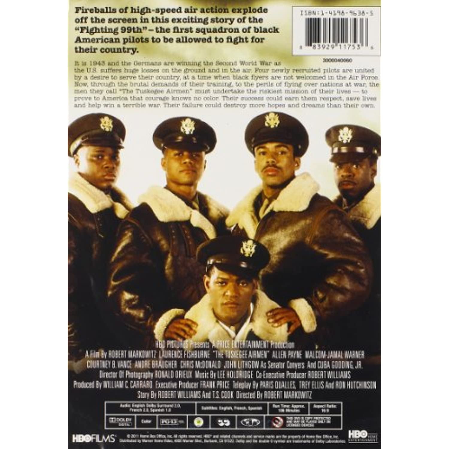 Tuskegee Airmen [DVD](中古品) The Tuskegee Airmen DVD, Feature Drama Action, 112 mins - Walmart.com