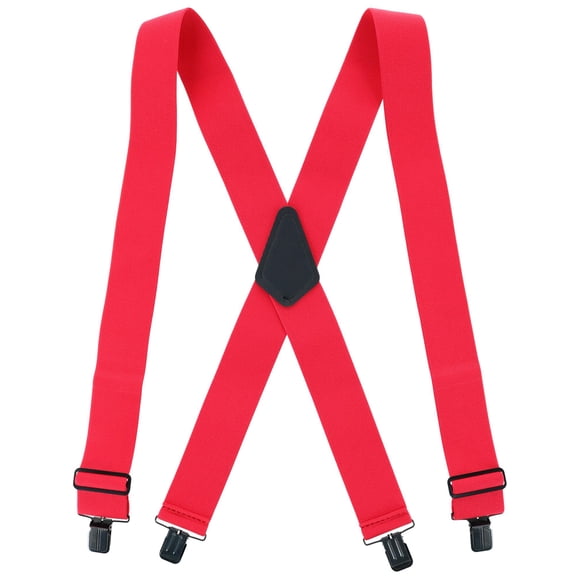 Perry Suspenders Solid Color X-Back Clip-End Suspenders (Men's)