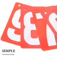 thumbnail image 3 of LEEYNEER 10pcs Score  Rectangular Score Card in Red PVC  Gamers, 3 of 8
