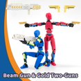 thumbnail image 3 of Figura De Acción T13 Ya Ensamblada Paquete De 5 Figuras De Acción Titan 13 Multicolores Maniquí Con Sable Láser Impreso En 3D T 13 Lucky 13 Robo 13 Nova 13 Figuras De Acción Figura De Acci?N T13 5 Col, 3 of 5