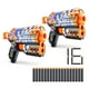 thumbnail image 1 of X-Shot Skins Flux - Sonic Super Speed ​​(paquete de 2 + 16 dardos) de ZURU, recarga fácil, tecnología de dardos de bolsillo de aire, lanzador de dardos de espuma de juguete para niños, adolescentes y, 1 of 5