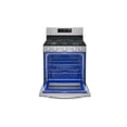 thumbnail image 4 of LG LRGL5821S 5.8 Cu.Ft. Freestanding Gas Range with EasyClean and WideView Window - Stainless Steel, 4 of 5
