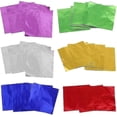 thumbnail image 4 of Colored Wrapping Aluminum Foil, 600 Sheet Chocolate Candy Wrapping Paper, Aluminum Candy Wrapping Paper For Chocolate, Candy, Diy, Tea Leaves (6 Color, 4 of 5