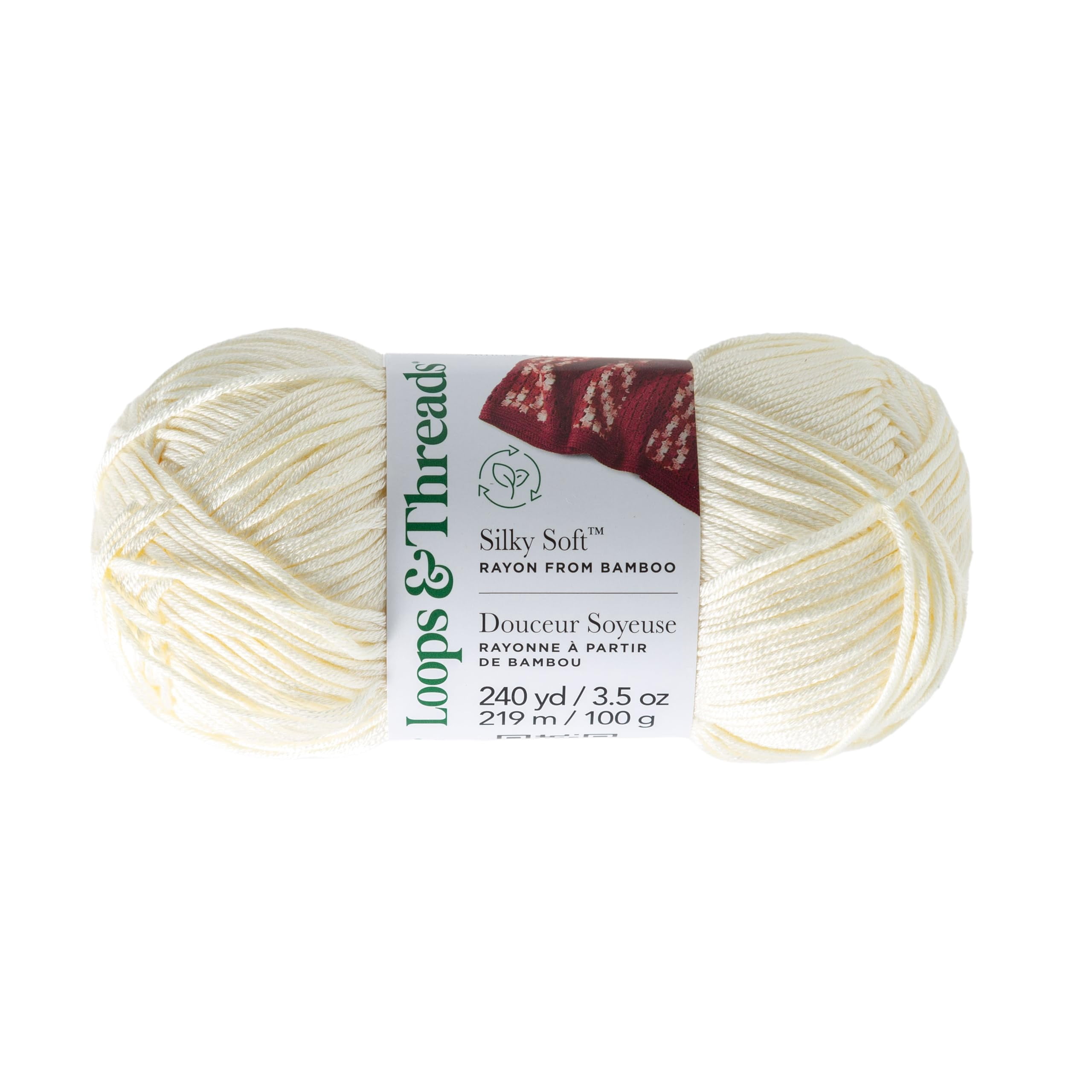 【ё BIOTOP】ribbon yarn knit（white） ff27412a-d94c-4051-a40e-