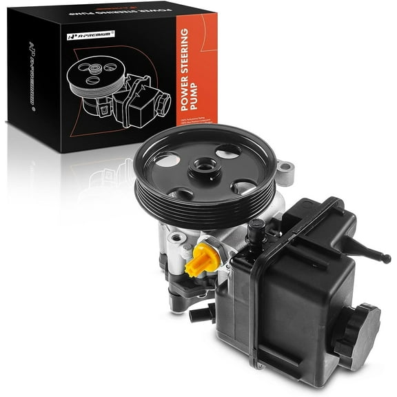 A-Premium Power Steering Pump with Pulley Compatible with Mercedes-Benz Sprinter 2500 3500 2014-2017 L4 2.1L
