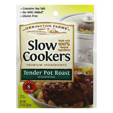 Orrington Farms Tender Pot Roast Slow Cookers Seasoning, 2.5 Oz (Pack of