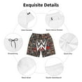 thumbnail image 6 of WWE Men's Swim Trunks Quick Dry Board Shorts Bathing Suit Swimsuits Beach Shorts with Mesh Lining, 6 of 7