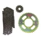 thumbnail image 1 of ENGRANE 38X15 CADENA 428HX116L SET ITALIKA 125 Z (16-18) (WSTD), 1 of 2