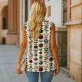 thumbnail image 5 of Uorisanigo Christmas Ball Waistcoat Vest Women Size 3XL V Neck Sleeveless Women's Suit Vest with Pockets Open Front Blazer Jackets Elegant Christmas Costume Women, 5 of 7