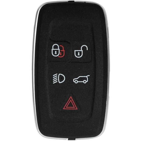 SCITOO Keyless Entry Remote Key Fob SHELL CASE Replacement for 5 Buttons Uncut Car Key for Land Rover LR4 Range Rover 2010-2015 for Land Rover Range Rover Evoque 2012 1pc FCC Q0EWNTA2MA